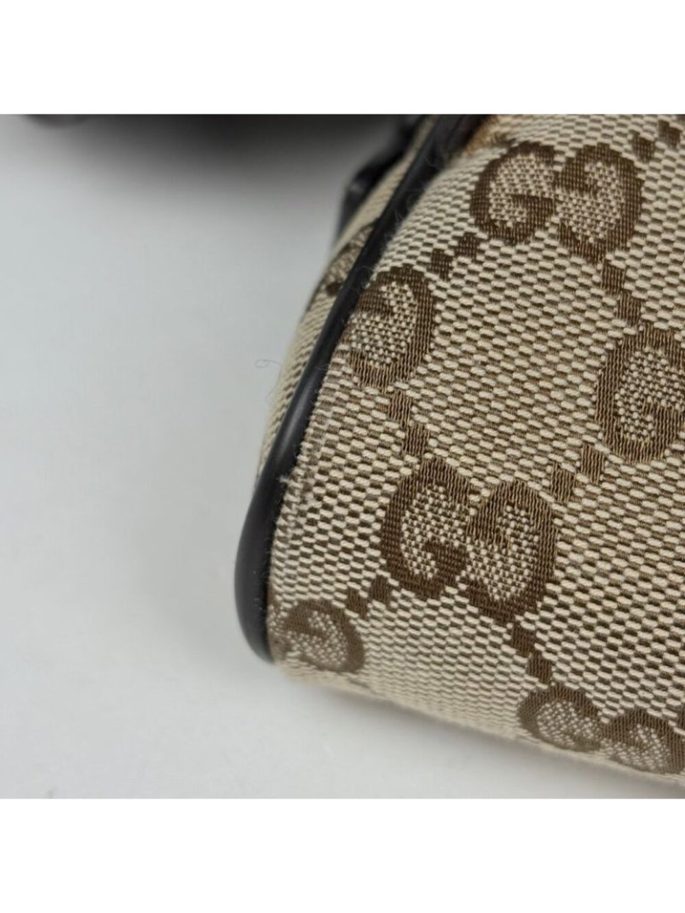 Gucci GG Pattern Belt Bag Canvas Brown - Picture 3 of 8